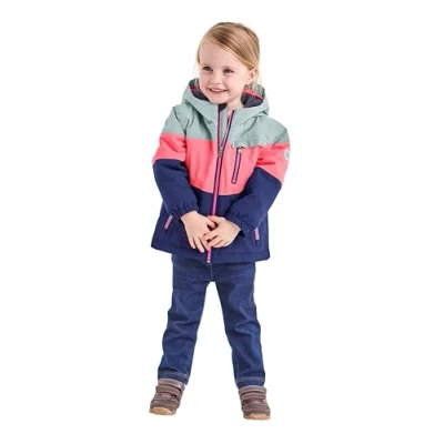 Image of first instinct by killtec 38914 000 Unisex SKI Jacket with Hood and Snow Guard FISW 3 MNS JCKT Steel Mint 74