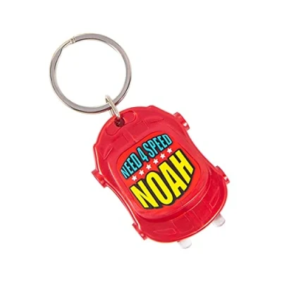 Image of History &amp; Heraldry Personalised Keyring Twin Turbo Torch (Noah)