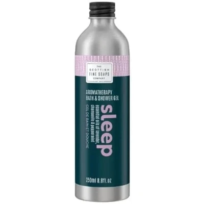 Image of Scottish Fine Soaps Aromatherapy Sleep Bath &amp; Shower Gel 250ml