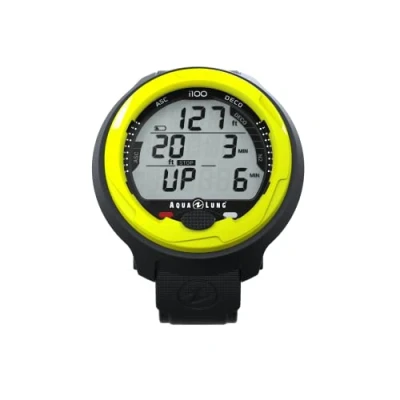 Image of Aqualung I100 Unisex Dive Computer, Intuitive one button navigation, Four operating modes, Altitude adjustment, Aqua Lung diving Watch ideal for scuba