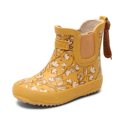 Image of Bisgaard Baby Rubber Rain Boot, Mustard, 10 UK Child