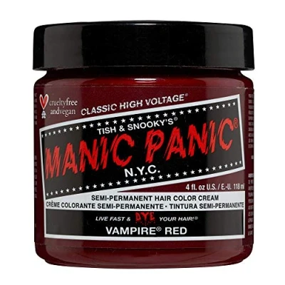 Image of Manic Panic High Voltage® Classic Cream Formula Colour Hair Dye 118ml (Vampire Red)