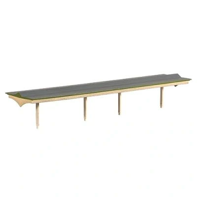 Image of Ratio Flat Roof Platform Canopy with Valencing