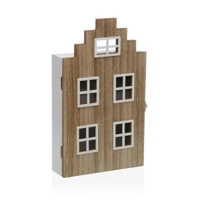 Image of Versa Key Cabinet Home MDF Wood 5 x 29.5 17.5 cm