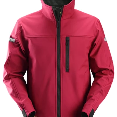 Image of Snickers AllroundWork Softshell Jacket Chilli Red/Black S