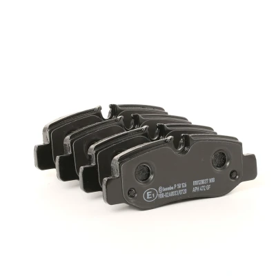 Image of 4474206700, A4474206700 Brake pad set BREMBO P 50 126 prepared for wear indicator without accessories MERCEDES BENZ: V Class, Vito Tourer
