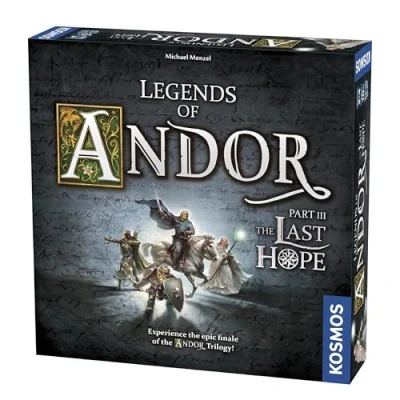 Image of Thames &amp; Kosmos Legends of Andor: Part III The Last Hope, Strategy Game, Family Games For Game Night, Cooperative Board Adults and Kids, 2 to 4 Players, Age 10+