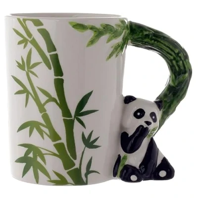 Image of Caribou Living Panda Bear Mug Ceramic Novelty Handle Cup 380ml for Hot Drinks, Tea, Coffee, Chocolate