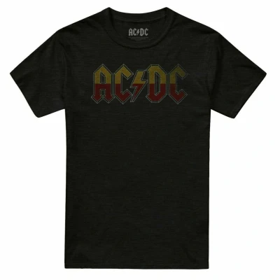 Image of AC/DC Men&#039;s About to Rock Tour T Shirt, Black, M UK