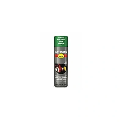 Image of RUST OLEUM 2134 Hard Hat Topcoat RAL Colours, The Nr. 1 Industrial Paint Aerosol. Go Further, Work Faster, Last Longer!, Signal green 6032
