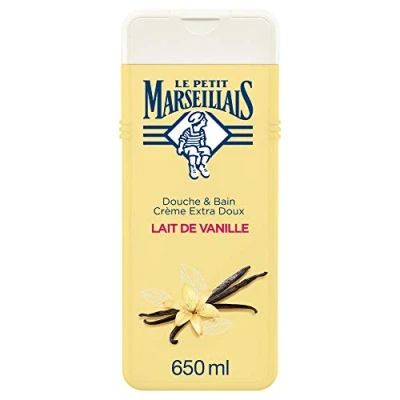 Image of Le Petit Marseillais Shower and Bath Cream Extra Gentle Vanilla Milk 650ml