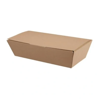 Image of Colpac Kraft Medium Paperboard Food Box (Pack 150)