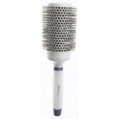 Image of SIBEL &#039;SILICON GEL&#039; Handle Ceramic Heat Retaining Hair Brush 53mm 8483532