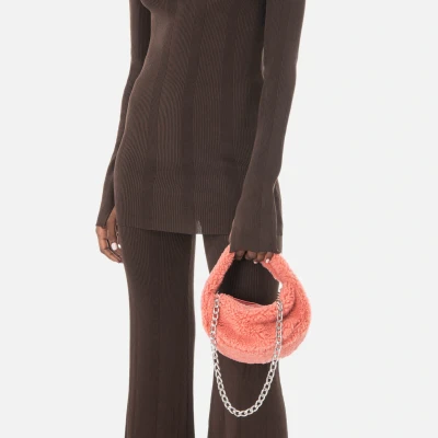 Image of BY FAR Baby Cush Shearling Bag