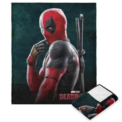 Image of Northwest Deadpool Silk Touch Throw Blanket, 50&quot; x 60&quot;, Hey There