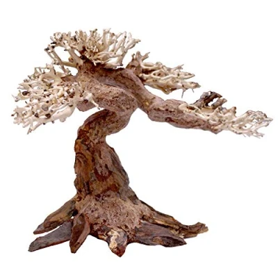 Image of Amtra Oriental Wind 5 wood, handmade, for aquarium, 30x10x20 CM