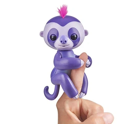 Image of Fingerlings Sloth, Interactive Toy, Reacts to Sound, Movement and Touch