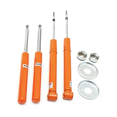 Image of 811413031A Shock absorber KONI 8650 1007 Gas Pressure 614mm 417mm cannot be set/adjusted, Twin Tube Suspension Strut Insert clamp below, Top pin