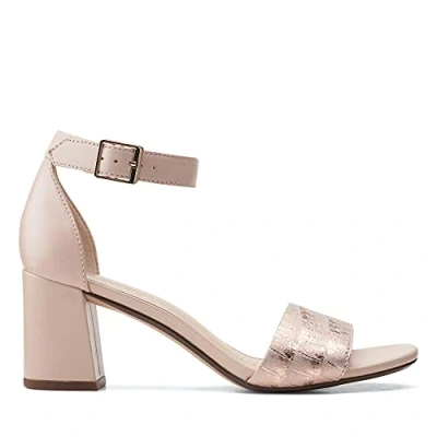 Image of Clarks Women&#039;s Jocelynne Cam Pump, Dusty Rose, 4 UK Narrow