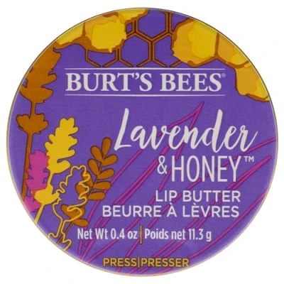 Image of Burts Bees Lavander and Honey Lip Butter for Unisex 0.4 oz Balm