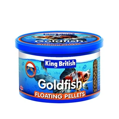 Image of King British Goldfish Fish Food Floating Pellets 35/75g 75g