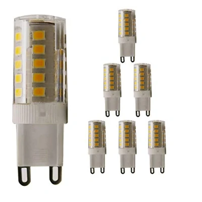 Image of G9 LED White Light / Warm White, 3 W 5 Bulb, Not Dimmable, 220 240 V AC, 360 Degree Angle, Pack of 6 (3 2800 K)