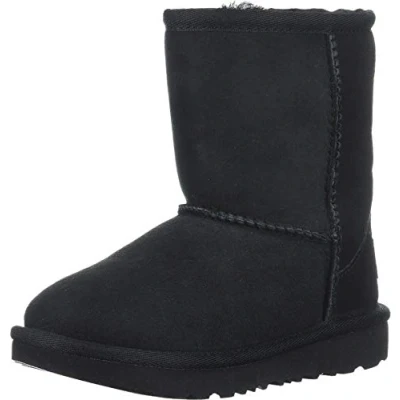 Image of UGG Unisex Kids Classic II Fashion Boots,Black,5.5 UK Child