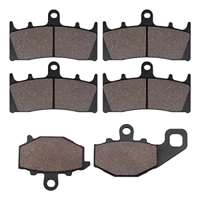 Image of Brake Pads Front and Rear for kawasaki Ninja 600 ZX6R ZX 6R 1998 2002, 900 ZX9R 9R 1996 2001, ZZR600 ZZR 2005 2008