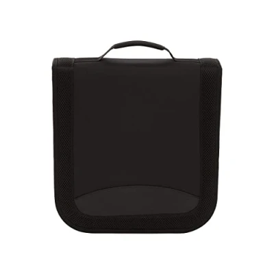 Image of Amazon Basics CD/DVD Wallet 128 Disc Capacity Nylon Black