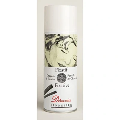 Image of Delacroix Fixative 400ml Aerosol