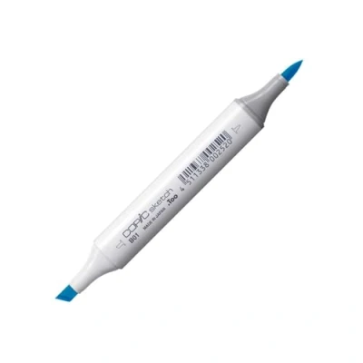 Image of Copic Sketch Coloured Marker Pen (B 01) Mint Blue, For Art &amp; Crafts, Colouring, Graphics, Highlighter, Design, Anime, Professional Beginners, Supplies Colouring Books