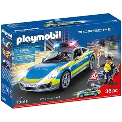 Image of Playmobil 70066 Porsche 911 Carrera 4S Police