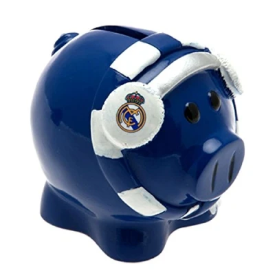 Image of Real Madrid F.C. Scarf Piggy Bank