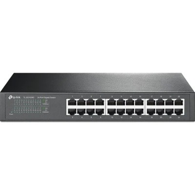 Image of TP LINK TL SG1024D Network Switch 24 port, Black