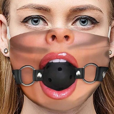 Image of Waselia Reusable Face Masks for Adults Washable UK Funny Print Dust Mask Motorcycle Bicycle Running, Cycling, Outdoor Activities 1PC, A