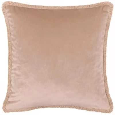 Image of Paoletti Freya Polyester Filled Cushion, Taupe, Square