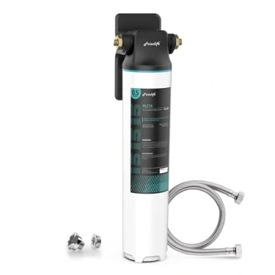 Image of Frizzlife SW15 Under Sink Water Filter System, NSF/ANSI 53&amp;42 Certified, Reduces 99.99% Lead, Chlorine, Bad Taste &amp; Odor, Direct Connect Counter Drinking Filter, High Capacity, 0.5 Micron