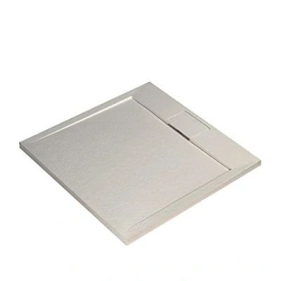 Image of Ideal Standard i.life Ultra Flat S Non Slip Shower Tray 900 x 900mm Sand T5227FT
