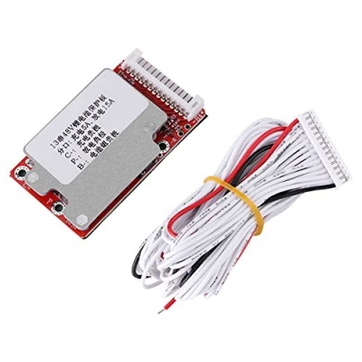Image of Battery Protection Module, Li Ion Polymer Pack Board PCB BMS Cell for 13S 48V/54.6V Batteries