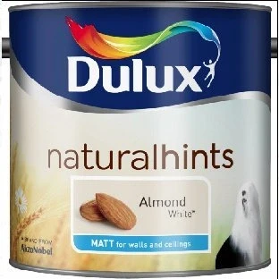 Image of Dulux Natural Hints Matt 2.5L Almond White
