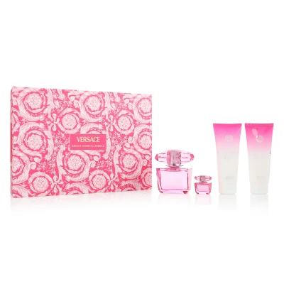 Image of Versace Bright Crystal Absolu Eau de Parfum 90ml Spray Set