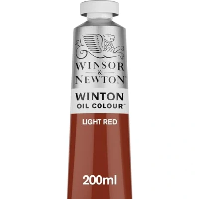 Image of Winsor &amp; Newton Winton Oil Colour Light Red, 1437362, 200 ml