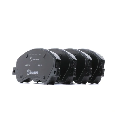 Image of 1153298400, SA3501130 brake pad set BREMBO P 85 115 excl. wear warning contact with caliper screws accessories VOLKSWAGEN: Amarok Pickup