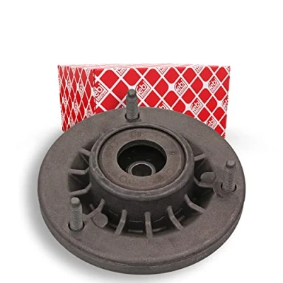 Image of 33506775735 Top strut mount FEBI BILSTEIN 47742 Rear Axle without ball bearing, bearing Elastomer BMW: 5 Saloon
