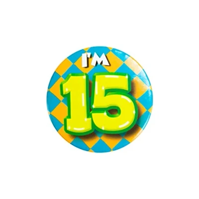 Image of PD Party 6014715 Badge, Multicolor