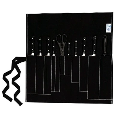Image of Dexam Rushbrookes Knife Roll / Wallet Black
