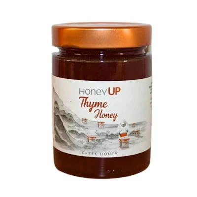 Image of HoneyUP Greek Thyme Honey from South Aegean Islands, 450 g