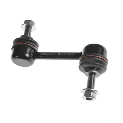 Image of 51320SJA003, 51320SJA013 Anti roll bar link BLUE PRINT ADH28579 Front Axle Left, Right 128mm M10 x 1,25 with nuts Steel black