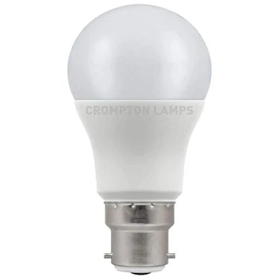 Image of Crompton LED GLS Thermal Plastic 8.5W 4000K BC B22d