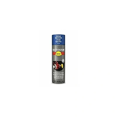 Image of RUST OLEUM 2124 Hard Hat Topcoat RAL Colours, The Nr. 1 Industrial Paint Aerosol. Go Further, Work Faster, Last Longer!, Signal blue 5005